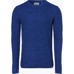 Minimum - Sweter męski – Reiswood 2.0, niebieski. Niebieskie swetry klasyczne męskie marki Minimum, m. Za 249,95 zł.