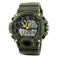 Zegarek Zemge Zegarek męski z kolekcji SPORT Khaki ZS1022 uniwersalny. Brązowe zegarki męskie Zemge. Za 314,10 zł.