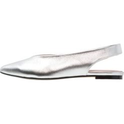 Baleriny damskie lakierowane: Office LA LA Baleriny silver