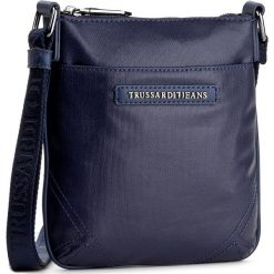 Torebka TRUSSARDI JEANS - 71B00007 U280. Niebieskie listonoszki damskie marki Trussardi Jeans, z jeansu. W wyprzedaży za 239,00 zł.