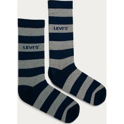 Levi's - Skarpetki (2-pack). Niebieskie skarpetki męskie Levi's®, bez wzorów, z elastanu. Za 49,90 zł.