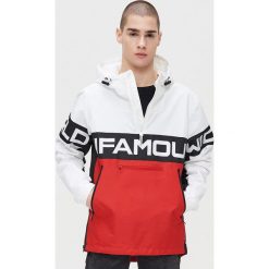 Kurtka typu anorak - Czerwony. Czerwone kurtki męskie Cropp, s, bez wzorów, bez kaptura. W wyprzedaży za 84,99 zł.