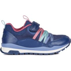 Geox trampki dziewczęce Pavel 28 niebieskie. Niebieskie buty dziewczęce zimowe Geox, na zimę, bez wzorów, z materiału, bez zapięcia. Za 259,00 zł.