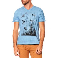 T-shirty męskie: T-shirt w kolorze niebieskim
