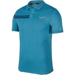 Nike Męska Koszulka Sportowa Z Kołnierzem Rf M Nkct Adv Polo Ps Neo Turq Metallic Silver L. Szare koszulki polo męskie marki Nike, m, tenisowe. Za 329,00 zł.