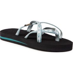 Japonki TEVA - Olowahu 6840 Sari Ribbon Gray Mist. Niebieskie klapki damskie Teva, bez wzorów, z tworzywa sztucznego, bez obcasa. Za 119,99 zł.