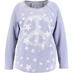 Bluzy damskie: Open End STARS PEACE Bluza denim