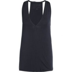 Topy sportowe damskie: Curare Yogawear WICKELOPTIK Top midnight blue