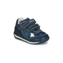 Buty Dziecko Geox B EACH BOY. Niebieskie sandały chłopięce Geox, bez wzorów, bez zapięcia. Za 167,30 zł.
