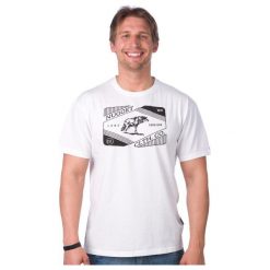 T-shirty męskie: Nugget T-Shirt Męski Survivor S Biały