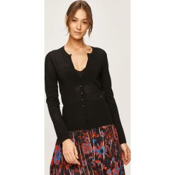 Trussardi Jeans - Sweter. Czarne swetry damskie Trussardi Jeans, s, bez wzorów, z poliesteru, bez rękawów, bez kaptura. W wyprzedaży za 399,90 zł.