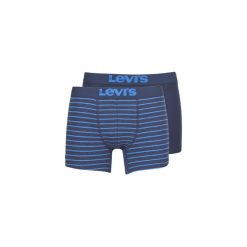 Bokserki Levis LEVIS 200SF VINTAGE STRIPE 0312 BOXER BRIEF 2P. Niebieskie bokserki męskie Levi's®, bez wzorów. Za 109,00 zł.