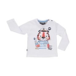 North Pole Koszulka Chłopięca Z Długim Rękawem 80 Biała. Białe t-shirty chłopięce North Pole, bez wzorów, z długim rękawem. Za 43,00 zł.