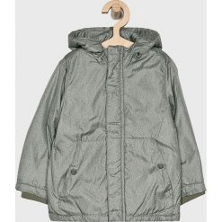 Blukids - Kurtka dziecięca 68-92 cm. Zielone kurtki chłopięce Blukids, bez wzorów, z poliesteru, krótkie, z kapturem. W wyprzedaży za 59,90 zł.