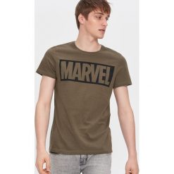 T-shirt Marvel - Zielony. Zielone t-shirty męskie House, s, z motywem z bajki, bez kołnierzyka. Za 59,99 zł.