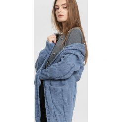 Granatowy Kardigan Strong Woman. Czarne kardigany damskie marki other, l. Za 129,99 zł.