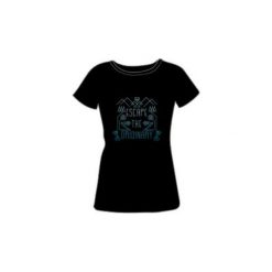 Hi-tec Koszulka Damska Lady Clover Black r. L. Czarne bluzki asymetryczne Hi-tec, l. Za 52,51 zł.