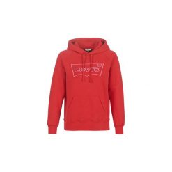 Bluzy Levis GRAPHIC SPORT HOODIE. Czerwone bluzy sportowe damskie Levi's®, s, bez wzorów, bez rękawów, bez kaptura. Za 329,00 zł.