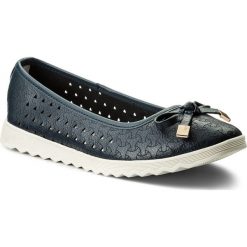 Półbuty SERGIO BARDI - Delebio SS127304518KD 107. Niebieskie półbuty damskie skórzane marki Sergio Bardi, na płaskiej podeszwie. W wyprzedaży za 109,00 zł.