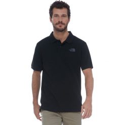 Koszulka męska The North Face Polo Piquet T0CG71JK3 - czarny. Czarne koszulki męskie The North Face, m, bez wzorów, bez rękawów. Za 139,99 zł.