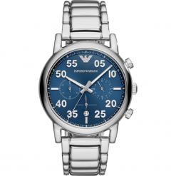Zegarek Emporio Armani Luigi AR11132. Szare zegarki męskie Emporio Armani. W wyprzedaży za 739,00 zł.