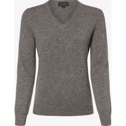 Franco Callegari - Sweter damski z czystego kaszmiru, szary. Szare swetry damskie Franco Callegari, xxl, bez wzorów, z kaszmiru, eleganckie, bez rękawów, bez kaptura. Za 579,95 zł.