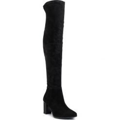 Muszkieterki LASOCKI - 70600-04 Black. Czarne kozaki damskie Lasocki, ze skóry, przed kolano, na wysokim obcasie, na obcasie, bez zapięcia. Za 399,99 zł.