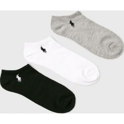 Polo Ralph Lauren - Skarpetki (6-pack). Szare skarpetki damskie marki Polo Ralph Lauren, z elastanu. Za 119,90 zł.