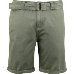 Sublevel Chino Bermuda Krótkie spodenki oliwkowy. Zielone spodenki i szorty męskie marki Sublevel. Za 62,90 zł.
