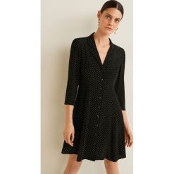 Mango - Sukienka Carrie. Sukienki damskie Mango, na co dzień, s, bez wzorów, z wiskozy, casualowe, bez kołnierzyka, bez rękawów, mini, rozkloszowane. W wyprzedaży za 69,90 zł.