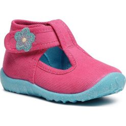 Kapcie SUPERFIT - 1-009252-5500 Rosa. Różowe sandały dziewczęce Superfit, z tworzywa sztucznego, bez zapięcia. Za 119,00 zł.