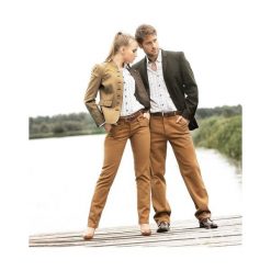 Spodnie Tagart Tina Lady Trousers Brown M. Brązowe spodnie damskie tagart, bez wzorów, z elastanu, eleganckie. Za 189,00 zł.