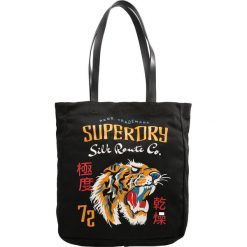 Torebki klasyczne damskie: Superdry KINLIE Torba na zakupy black tiger