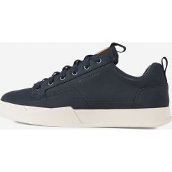 G-Star Raw - Buty. Niebieskie buty sportowe męskie G-Star RAW, ze skóry, na sznurówki. W wyprzedaży za 499,90 zł.