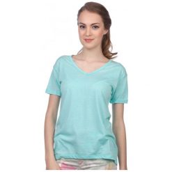 T-shirty damskie: Brave Soul T-Shirt Damski Viv S Turkusowy