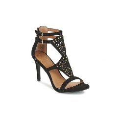 Sandały KG by Kurt Geiger HAREM. Czarne sandały damskie marki KG by Kurt Geiger, bez wzorów, bez obcasa, bez zapięcia. Za 535,20 zł.