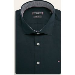 Tommy Hilfiger Tailored - Koszula. Białe koszule męskie Tommy Hilfiger Tailored, bez wzorów, z bawełny, eleganckie, z włoskim kołnierzykiem, z długim rękawem. W wyprzedaży za 239,90 zł.