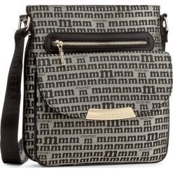 Torebka MONNARI - BAG7470-020 Black. Czarne listonoszki damskie marki Monnari, z materiału. W wyprzedaży za 129,00 zł.