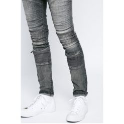 Review - Jeansy. Szare jeansy męskie skinny Review, z bawełny. W wyprzedaży za 159,90 zł.