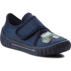 Kapcie SUPERFIT - 8-08278-80 M Ocean. Niebieskie sandały chłopięce Superfit, z tworzywa sztucznego, bez zapięcia. Za 109,00 zł.