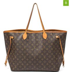 Torebki klasyczne damskie: Torebka „Neverfull GM” w kolorze brązowym – 40 x 33 x 20 cm