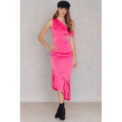 Sukienki asymetryczne: Lavish Alice Asymetryczna Sukienka – Pink