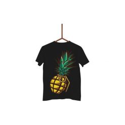 Koszulka Ananas Granat Męska. Białe koszulki męskie Failfake, s, bez wzorów, bez kołnierzyka. Za 130,00 zł.