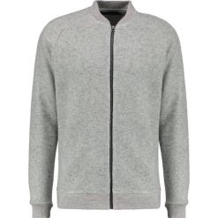 Kardigany męskie: Suit ISAAC Kardigan extra light grey melange