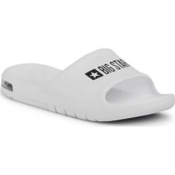 Klapki BIG STAR - GG274A026 White. Białe klapki damskie BIG STAR, bez wzorów, z tworzywa sztucznego, bez obcasa. Za 59,00 zł.