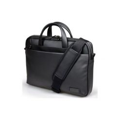 Torba PORT DESIGNS 110301 Zurich 15.6 Cali Czarny. Czarne torby na laptopa Port Designs, bez wzorów, ze skóry, eleganckie. Za 189,99 zł.