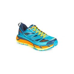 Buty do biegania Hoka one one Mafate Speed 2. Niebieskie buty sportowe męskie marki Hoka One One, bez zapięcia, do biegania. Za 559,99 zł.