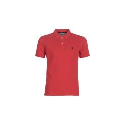 Koszulki polo z krótkim rękawem U.S Polo Assn. INSTITUTIONAL POLO. Czerwone koszulki męskie U.S. Polo Assn., s, bez wzorów, z krótkim rękawem. Za 179,00 zł.