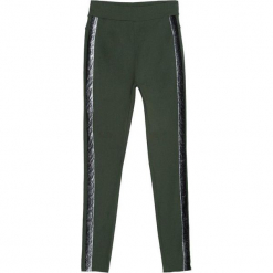 Ciemnozielone Legginsy Rousing. Szare legginsy Born2be, l, z dzianiny. Za 59,99 zł.