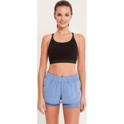Cardio Bunny - Szorty Blossom. Pomarańczowe spodenki sportowe damskie Cardio Bunny, s, bez wzorów, z elastanu, sportowe. W wyprzedaży za 99,90 zł.
